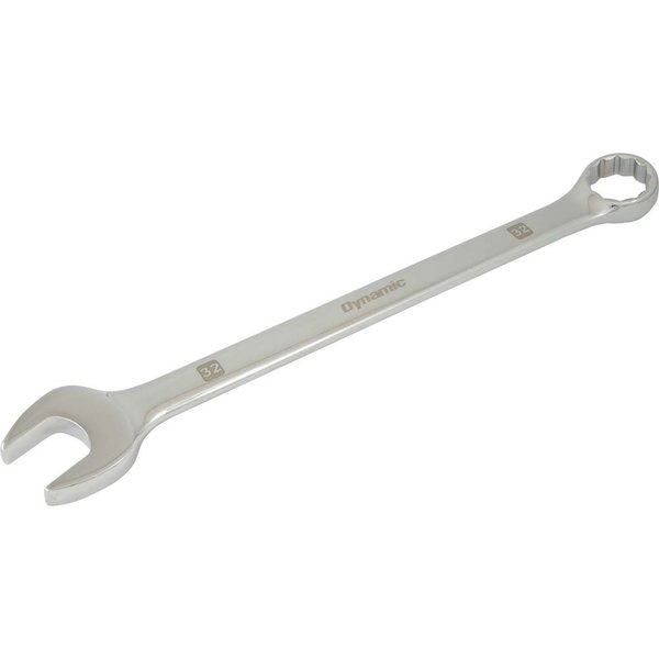 Dynamic Tools 32mm 12 Point Combination Wrench, Mirror Chrome Finish D074132